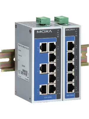 Moxa - EDS-205A-S-SC - Switch 4x 10/100 1x 100FX SC/SM, EDS-205A-S-SC, Moxa