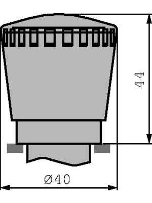 Siemens - 3SB3211-1XA20 - Emergency push button, complete, red, 3SB3211-1XA20, Siemens