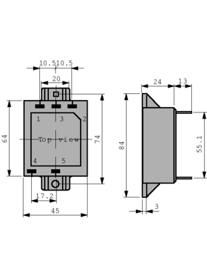 Traco Power - TMS 15105F - Switching power supply 15 W 1 output, TMS 15105F, Traco Power