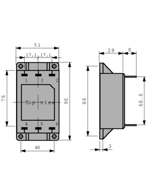 Traco Power - TMS 25105F - Switching power supply 25 W 1 output, TMS 25105F, Traco Power