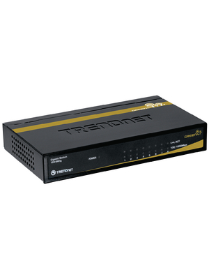 Trendnet - TEG-S80G - Switch, 8x 10/100/1000, Desktop, TEG-S80G, Trendnet