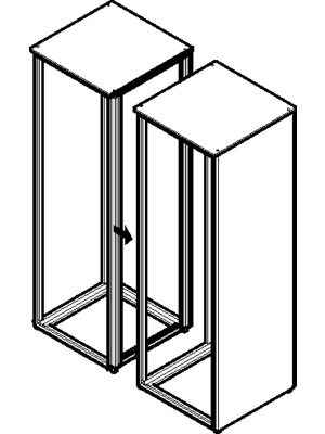 Pentair Schroff - 23130-061 - Side-by-side Mounting Kit, 23130-061, Pentair Schroff