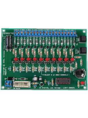 Velleman - K8044 - 10Ch light effect generator kit N/A, K8044, Velleman