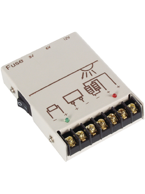 Velleman - SOL4UCN2 - DC charge controller 4 A 12 V...13.5 VDC, SOL4UCN2, Velleman