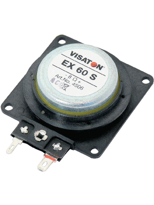 Visaton - EX 60 S 8 OHM - Electro-dynamic exciter 25 W 8 Ohm, EX 60 S 8 OHM, Visaton
