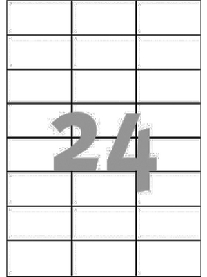 Avery Zweckform - 3474-200 - Universal labels 70 x 37 mm, 3474-200, Avery Zweckform