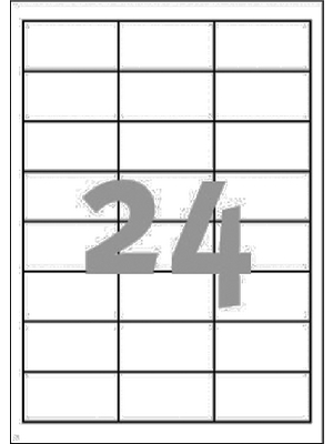 Avery Zweckform - 3658Z - Universal labels 64.6 x 33.8 mm, 3658Z, Avery Zweckform