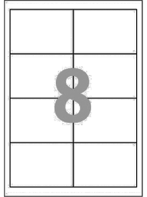 Avery Zweckform - 3660Z - Universal labels 97 x 67.7 mm, 3660Z, Avery Zweckform
