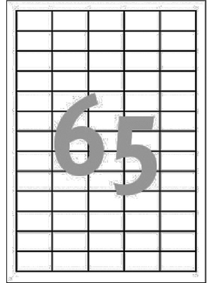 Avery Zweckform - 3666Z - Universal labels 38 x 21.2 mm, 3666Z, Avery Zweckform