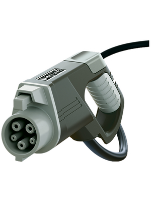 Phoenix Contact - EV-T1M3C-1AC20A-4,0M2,5ESBK00 - Charging cable , Mode 3, 1-phase 250 VAC, 20 A, Type 1, open cable end, 1621482, EV-T1M3C-1AC20A-4,0M2,5ESBK00, Phoenix Contact