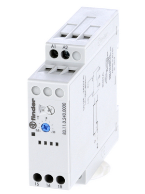 Finder - 83.11.0.240.0000 - Time lag relay Delayed operation, 83.11.0.240.0000, Finder