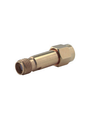 Huber+Suhner - 33_SMA-50-0-100/111_NE - Adapter SMA male/female 50 Ohm, 33_SMA-50-0-100/111_NE, Huber+Suhner