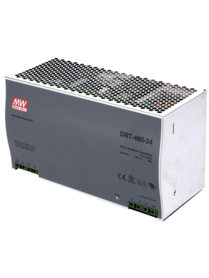 Mean Well - DRT-480-24 - Switched-mode power supply / 20 A, DRT-480-24, Mean Well