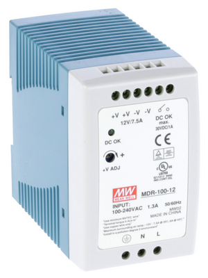 Mean Well - MDR-100-12 - Switched-mode power supply / 7.5 A, MDR-100-12, Mean Well