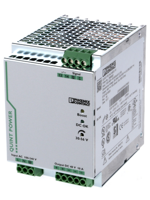 Phoenix Contact - QUINT-PS/1AC/48DC/10 - Switched-mode power supply / 10 A, QUINT-PS/1AC/48DC/10, Phoenix Contact