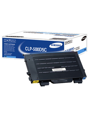 Samsung - CLP-500D5C - Toner Cyan, CLP-500D5C, Samsung