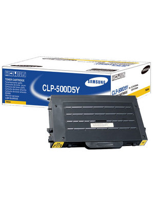 Samsung - CLP-500D5Y - Toner yellow, CLP-500D5Y, Samsung