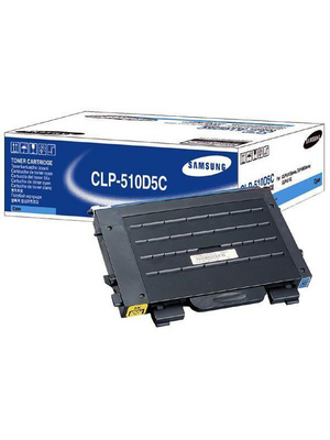 Samsung - CLP-510D5C - Toner Cyan, CLP-510D5C, Samsung