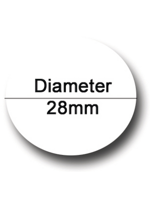 Seiko Instruments - SLP-RND - Round Labels, SLP-RND, Seiko Instruments