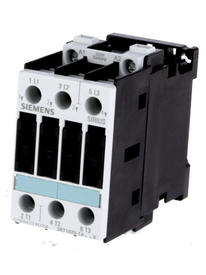 Siemens - 3RT1023-1AL20 - Contactor 230 VAC  50/60 Hz 3 NO - Screw Terminal, 3RT1023-1AL20, Siemens