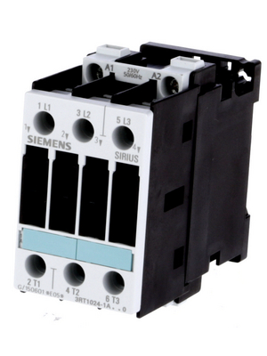 Siemens - 3RT1024-1AL20 - Contactor 230 VAC  50/60 Hz 3 NO - Screw Terminal, 3RT1024-1AL20, Siemens