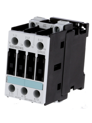 Siemens - 3RT1025-1AB00 - Contactor 24 VAC 3 NO - Screw Terminal, 3RT1025-1AB00, Siemens