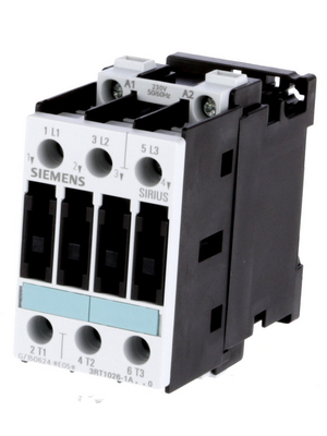 Siemens - 3RT1026-1AL20 - Contactor 230 VAC  50/60 Hz 3 NO - Screw Terminal, 3RT1026-1AL20, Siemens