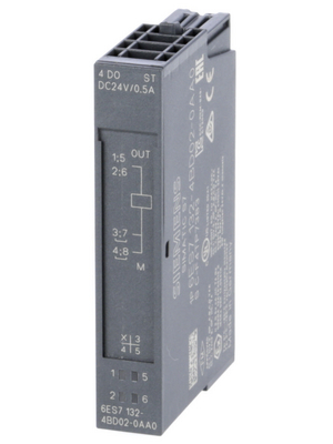 Siemens - 6ES7132-4BD02-0AA0 - ET200S I/O Module, 4 TO, 6ES7132-4BD02-0AA0, Siemens