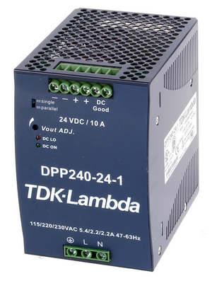 TDK-Lambda - DPP-240-24-1 - Switched-mode power supply / 10 A, DPP-240-24-1, TDK-Lambda