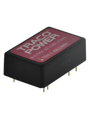 Traco Power - TEN 3-4822WIN - DC/DC converter 18...75 VDC 12 VDC, TEN 3-4822WIN, Traco Power