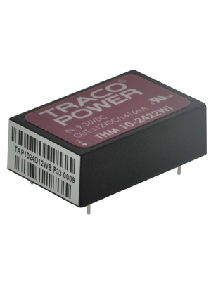 Traco Power - THM 10-2422WI - DC/DC converter 9...36 VDC 12 VDC, THM 10-2422WI, Traco Power