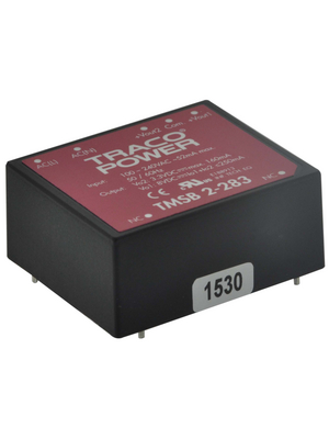 Traco Power - TMSB 2-283 - Switching power supply 2 W 2 outputs, TMSB 2-283, Traco Power