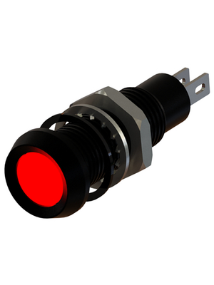 Marl - 677-501-21-53 - LED Indicator, red, 600 mcd, 12 VDC, 677-501-21-53, Marl