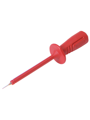 SKS Kontakttechnik - PRUEF 2610 FT RED - Safety test probe ? 4 mm red 1000 V, 1 A, CAT II, PRUEF 2610 FT RED, SKS Kontakttechnik