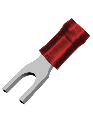 TE Connectivity - 34080 - Spade terminal N/A, 0.3...1.5 mm2, 22...16 AWG, PIDG, 34080, TE Connectivity