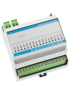 S+S Regeltechnik GmbH - FB-16E-L - Fieldbus input and output module FB-16E-L With LEDs, 16 digital inputs THERMASGARD, FB-16E-L, S+S Regeltechnik GmbH