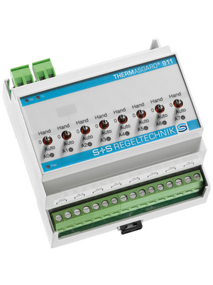 S+S Regeltechnik GmbH - FB-8RA-H - Fieldbus input and output module FB-8RA-H 8 relay outputs 250 V / 6 A, making contact (NO), manual THERMASGARD, FB-8RA-H, S+S Regeltechnik GmbH