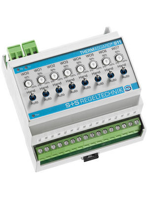 S+S Regeltechnik GmbH - FB-8AA-U - Fieldbus input and output module FB-8AA-U 8 analog outputs 0...10 V THERMASGARD, FB-8AA-U, S+S Regeltechnik GmbH
