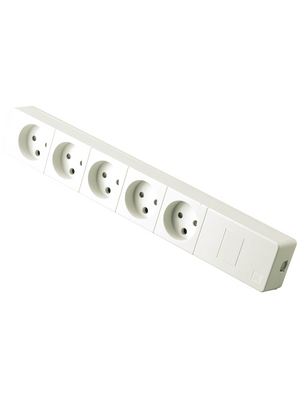 JO-EL - 120938 - Outlet strip, 5xDenmark Type K, 0 m, -, 120938, JO-EL