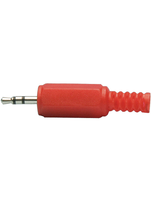 Tai Yang - 133-1-19 - Jack plug ?2.5 mm red 3P, 133-1-19, Tai Yang