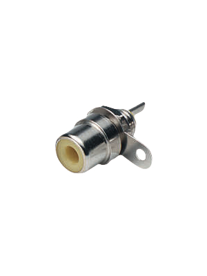 Tai Yang - 141-1-15Y - Female panel connector yellow, 141-1-15Y, Tai Yang