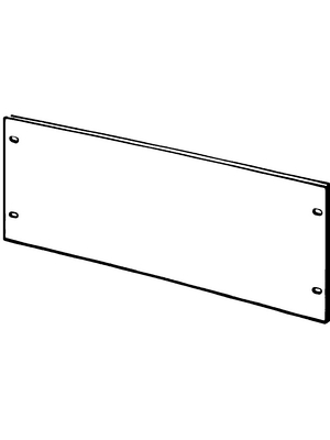 Pentair Schroff - 30118-953 - Front panel 6 HE, 30118-953, Pentair Schroff