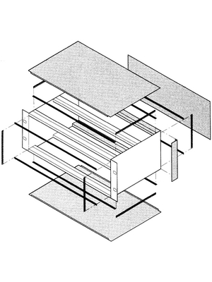 Pentair Schroff - 24561-153 - EMC Screening Kit 3 HE/, 24561-153, Pentair Schroff