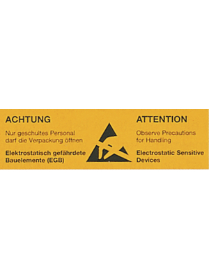 Epefix - 2850.26105 DE - Warning label, 2850.26105 DE, Epefix