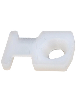 No Brand - 30669 - Cable tie mount natural 5.0 mm, 30669, No Brand