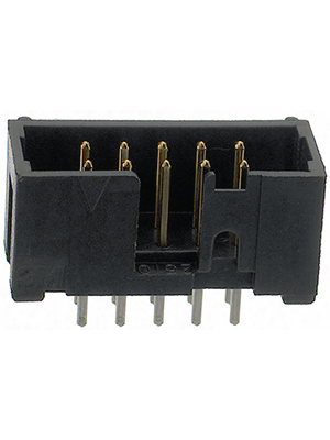 3M - N2510-6002RB - Pin header DIN 41651 10P, N2510-6002RB, 3M