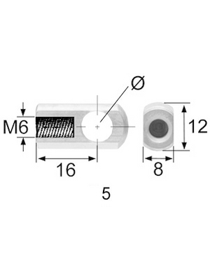  - 4595 - Joint hole 6,2mm 5, 4595