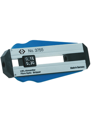 C.K Tools - T3755 018 - Stripper for fibre-optic cables 0.18...0.30 ? mm, T3755 018, C.K Tools
