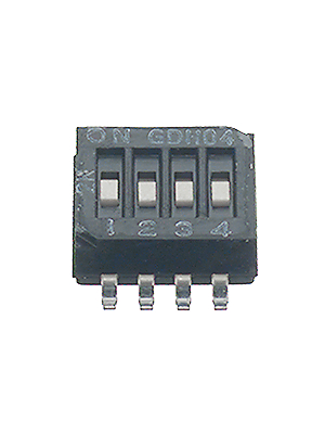  - GDH06S04 - DIL switch SMD 6P, GDH06S04