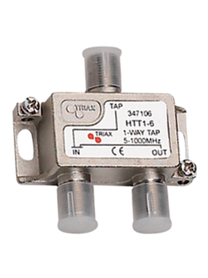 Triax - 347108 - Tap-off unit 5...1000 MHz 8 dB  x 1, 347108, Triax